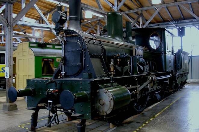 Eisenbahnmuseum "Lokwelt" in Freilassing