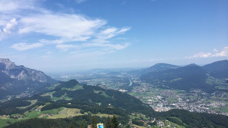 Aussicht Richtung Salzburg