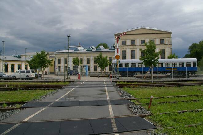 Eisenbahnmuseum "Lokwelt" in Freilassing