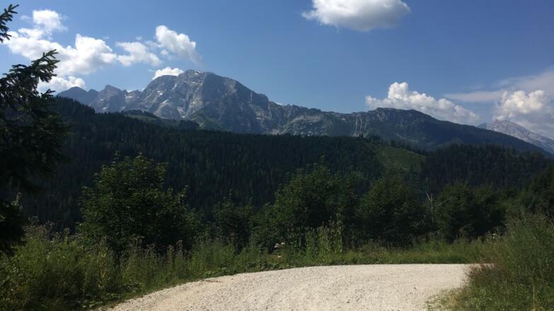 Aussicht zum Kehlsteinhaus