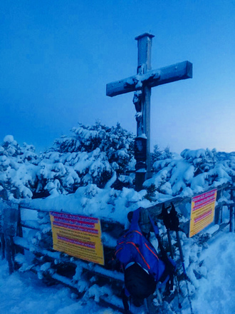 Skitour Rossfeld Waldtour 