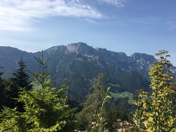 Blick auf den Untersberg