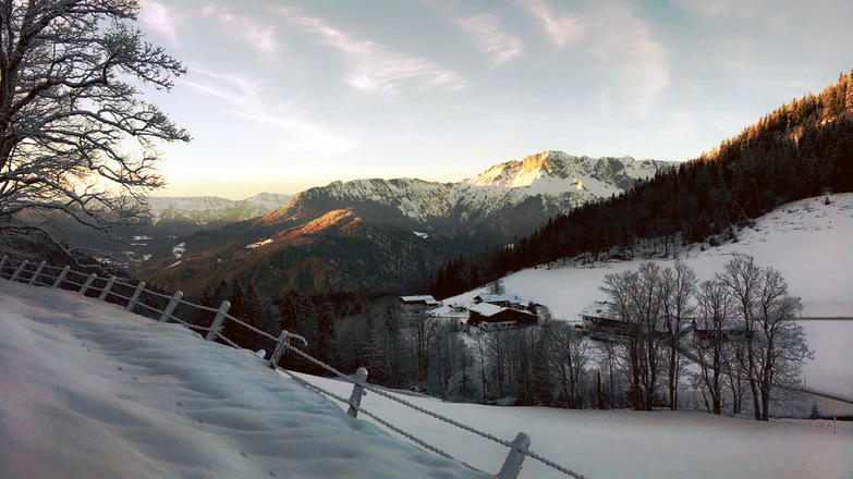 Skitour Rossfeld Waldtour 