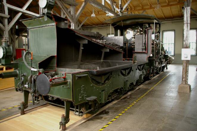 Eisenbahnmuseum "Lokwelt" in Freilassing