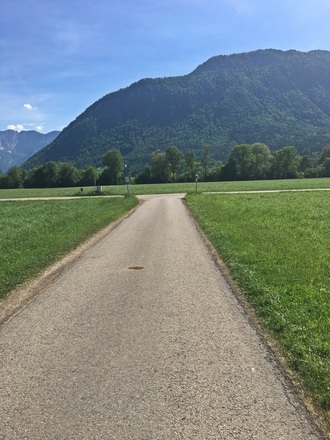 Radweg Richtung Anger