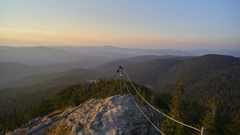 Sonnenaufgang am Großen Arber