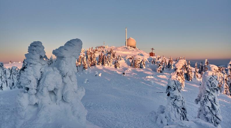 Blick über das Gipfelplateau