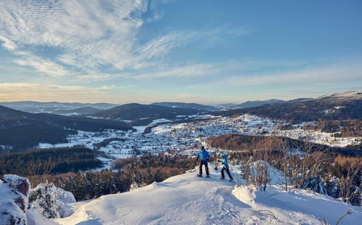 Aussicht über Bodenmais