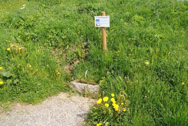 Historische Heilquelle bei St. Leonhard