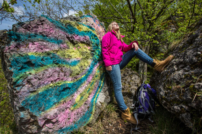 Auf dem Karstkundlichen Wanderpfad