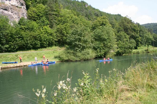 Kanutour Wiesent