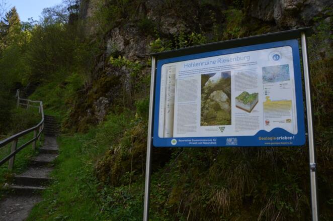 Bayern-Geotop Riesenburg