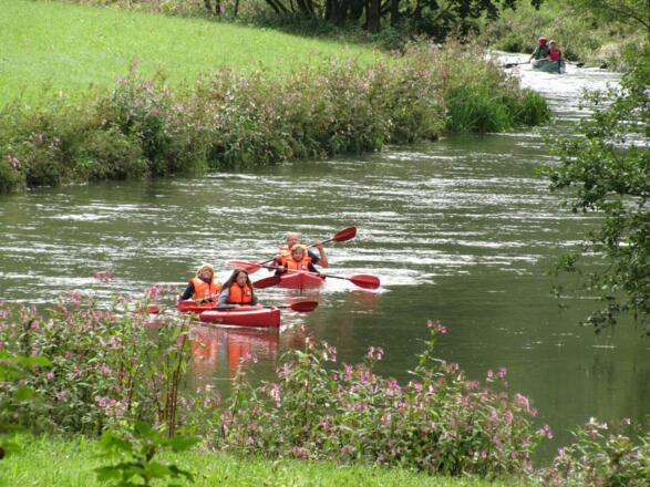Kanutour Wiesent