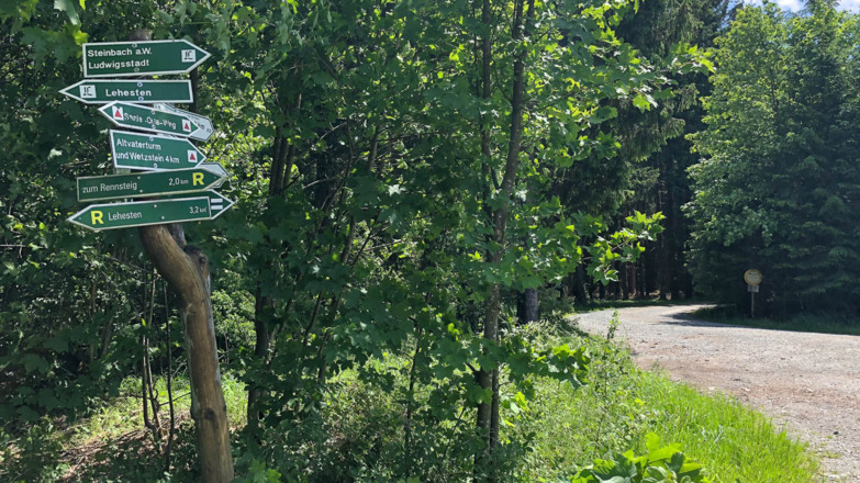 Parkplatz am Schieferbruch