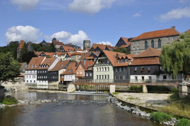 Stadtaufbau Kronach, an der Haßlach