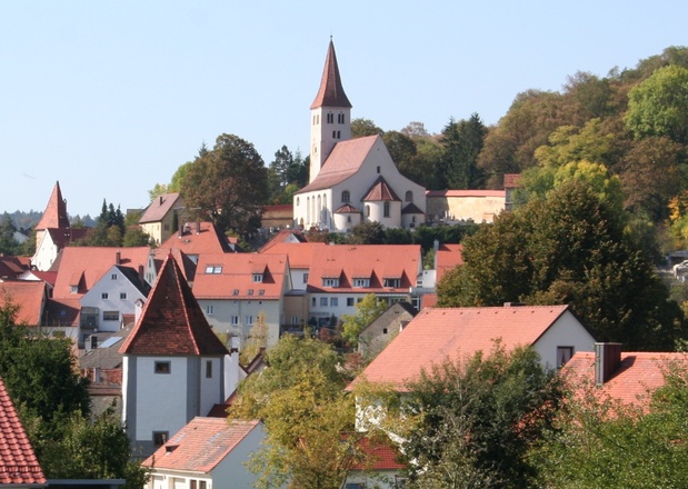 Blick auf die St. Martinsbasilika
