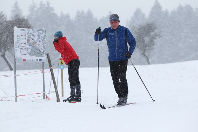Langlauf in Alfeld-Waller