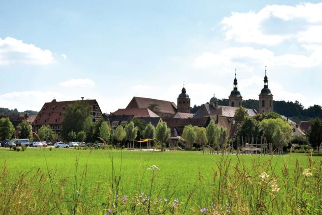 Blick auf Spalt