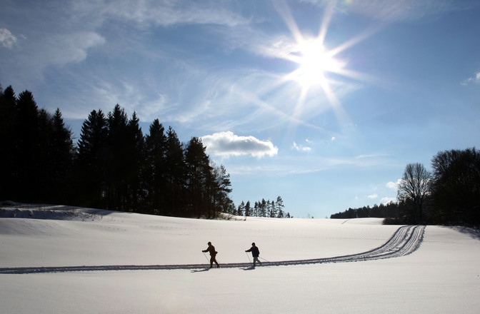 Winterzauber im Nürnberger Land