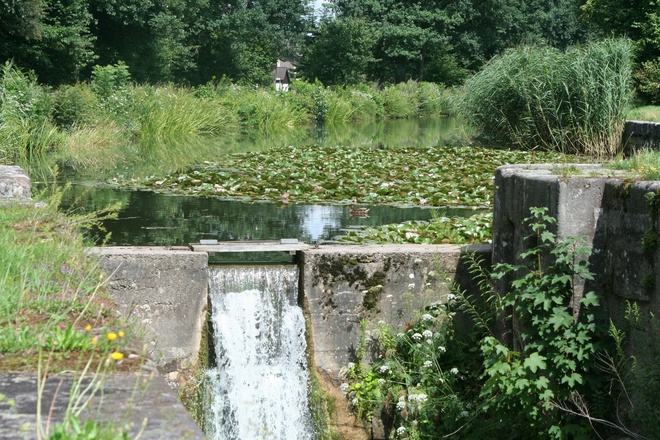 Der idyllische Alte Kanal bei Wendelstein