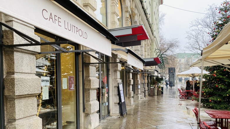 Schaufenster Cafe Luitpold