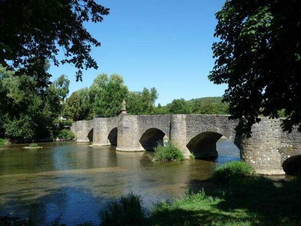 Brücke von Balthasar Neumann in Tauberrettersheim