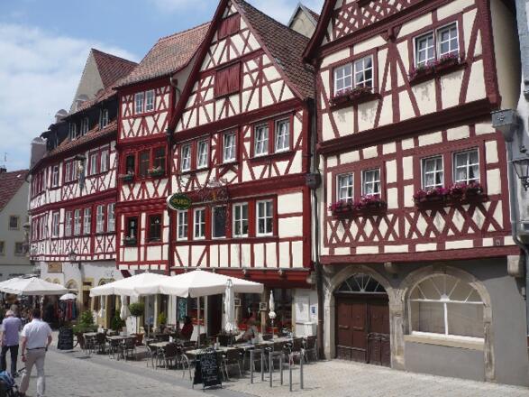 Häuserzeile in Ochsenfurt