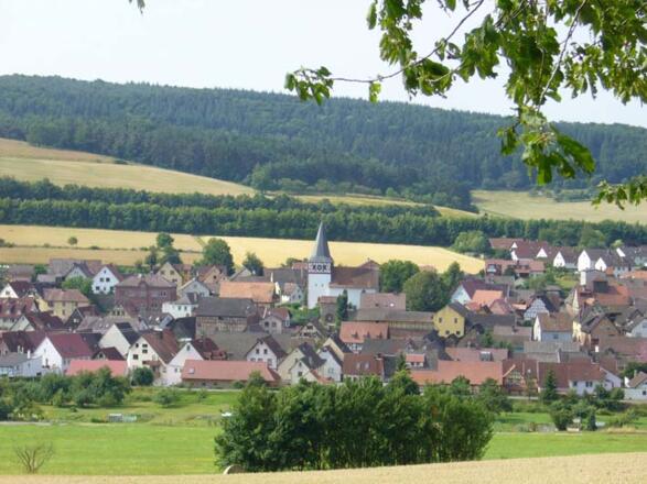 Blick auf Dertingen