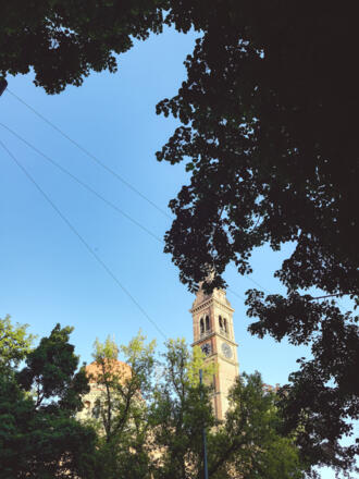 Turm der St. Ursula Kirche