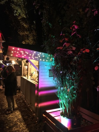 Stand am Weihnachtsmarkt 'Sternenflotte'