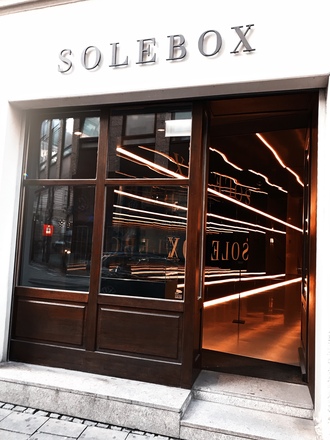 Sneakerstore Solebox von außen