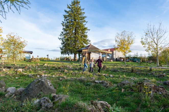Labyrinth an der ARCHE Rhön