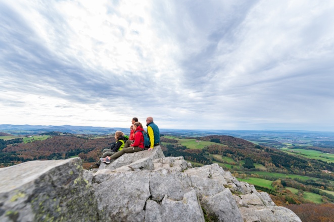 Ausblick von der Milseburg