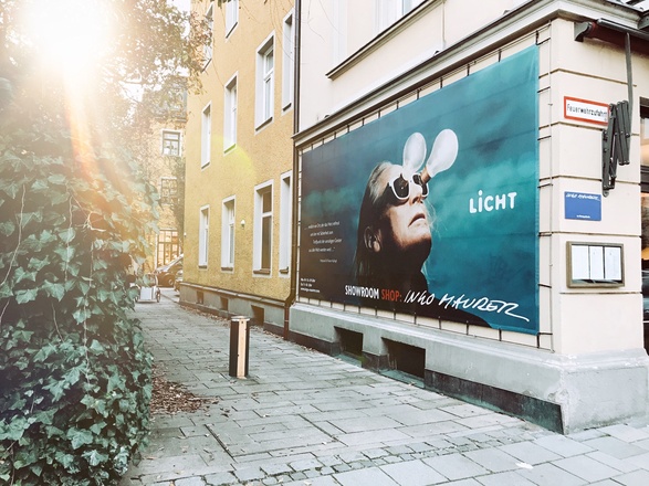 Kaiserstraße 47: Hier geht's Rein zum Ingo Maurer Showroom