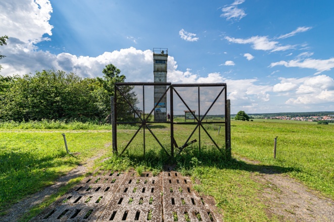 Ehemalige Grenzanlage am Dreiländereck