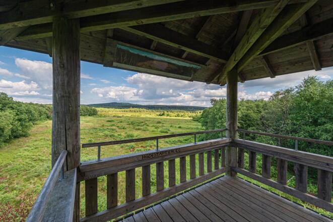Aussichtsturm im Roten Moor