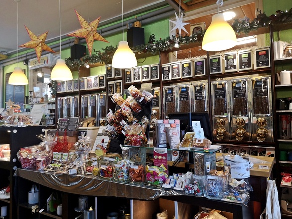 Kaffee-Theke der Schneid-Kaffee Kaffeerösterei