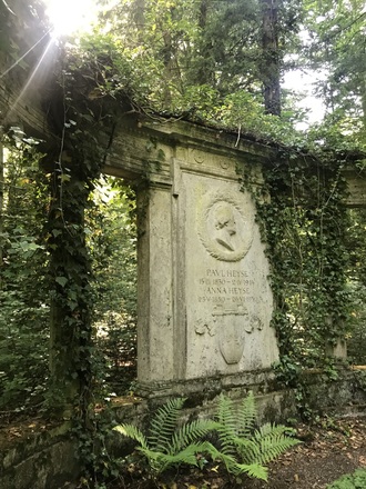 Paul Ritter von Heyse - Nobelpreisträger der Literatur Grab