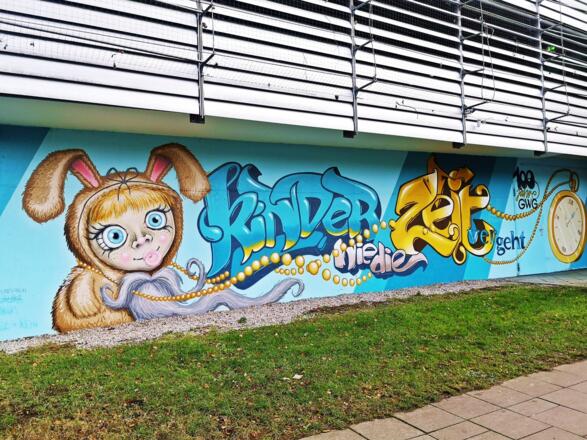 Graffiti Hochgarage Stösserstraße 3