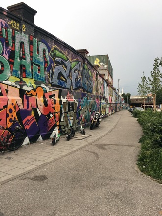 Murals in der Tumblingerstraße - September 2019