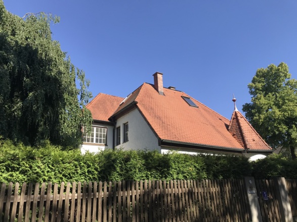 Alte hadernder Villenkolonie