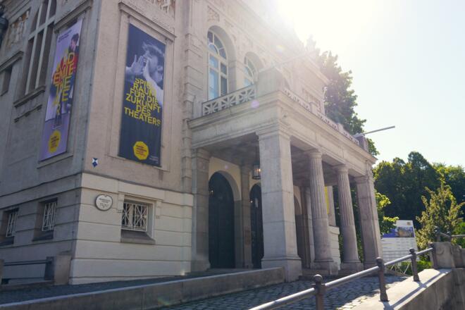 Eingang des Museums Villa Stuck