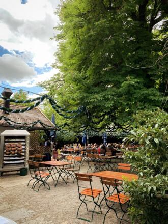 Biergarten Gasthof Zum Alten Wirt von Obermenzing