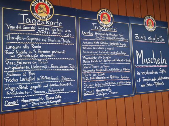 La Capannina Tageskarte