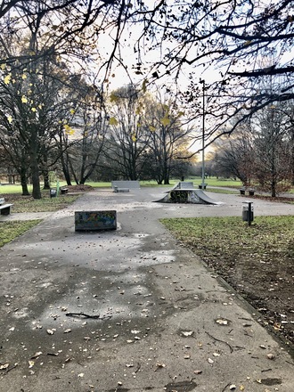 Der Skatepark Hirschgarten