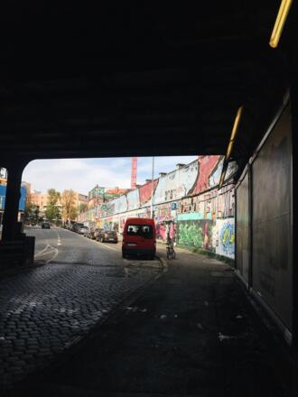 Bahnunterführung Tumblingerstraße