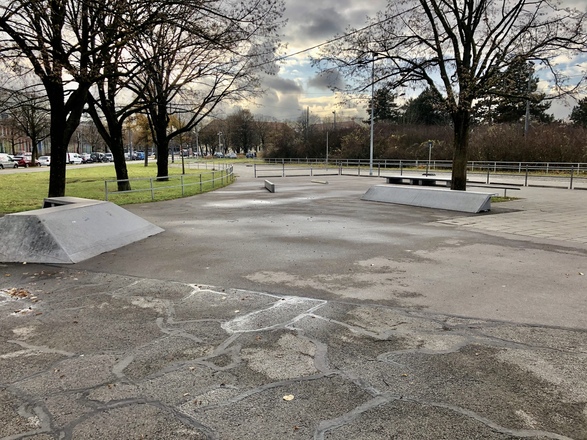 Der Skatepark Ackermannbogen