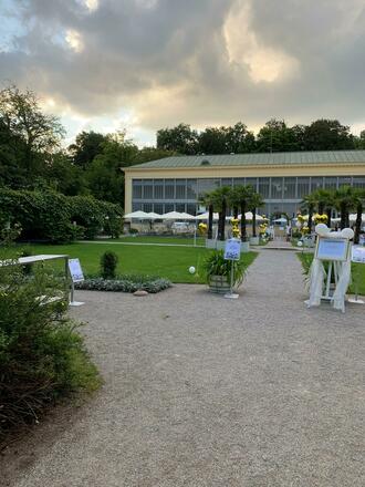 Schlosscafé im Palmenhaus