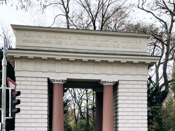 Tor - Eingang Alter Botanischer Garten