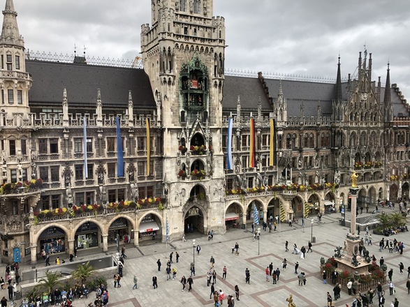 Ausblick vom Café Glockenspiel